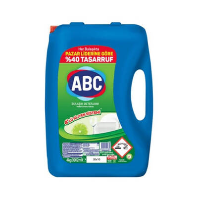 ABC BULAŞIK DETERJANI 4LT MİSKET LİMON - 1