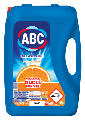 ABC BULAŞIK DETERJANI 4LT PORTAKAL - 2