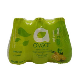 AVŞAR MEYVELİ SODA 200ML LİMON CPLUS - 6