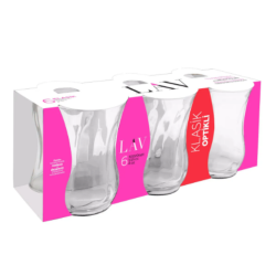 BARDAK ÇAY OPTİKLİ 6LI 30020 LAV - LAV