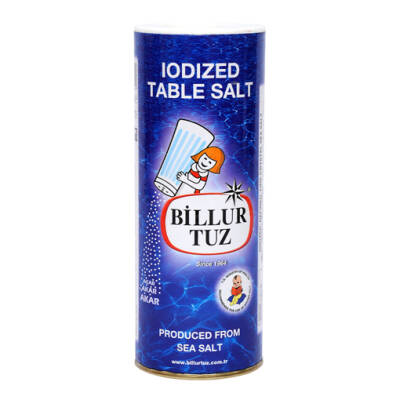 BİLLUR TUZ 500GR TUZLUKLU PLASTİK - 6