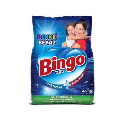 BİNGO MATİK 4KG RENKLİ BEYAZ - 5