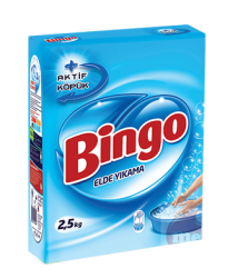 BİNGO TOZ ELDE YIKAMA 2500GR*5 - 6