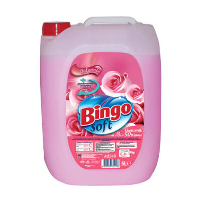 BİNGO YUMUŞATICI SOFT 5000ML GÜL PEMBE - 2
