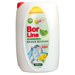 BORLİNE BULAŞIK DETERJANI LİMON 4000ML - BORLİNE