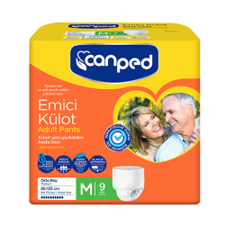 CANPED EMİCİ KÜLOT 9LU ORTA - CANBEBE