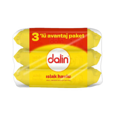 DALİN ISLAK HAVLU 3LÜ KLASİK - 4