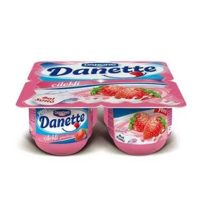 DANONE DANETTE 70GR ÇİLEK - 5