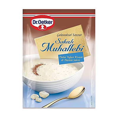 DR.OETKER TOZ TATLI 150GR SAKIZLI MUHALLEBİ - 1
