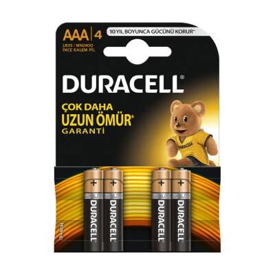 DURACELL AAA 4LÜ İNCE KALEM PİL - 2