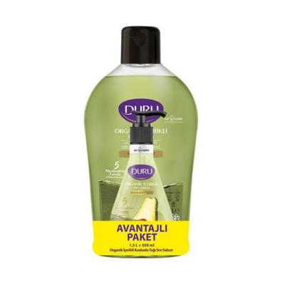 DURU SIVI SABUN AVOKADO 1500ML+500ML - 2