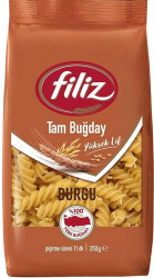 FİLİZ MAKARNA 350GR TAM BUGDAY BURGU - FİLİZ