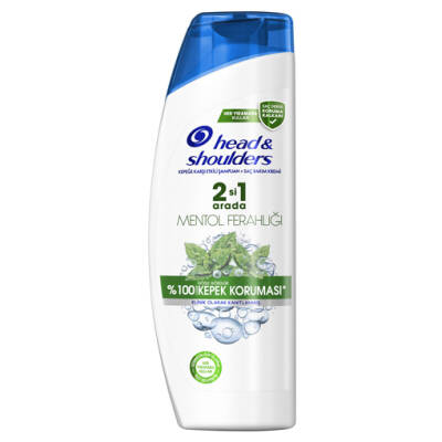 HEAD&SHOULDERS ŞAMPUAN 350ML 2Sİ1 MENTOL FERAHLIĞI - 6