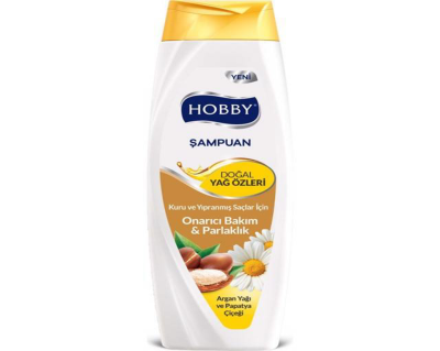 HOBBY ŞAMPUAN 600ML ARGAN YAĞI VE PAPATYA - 6