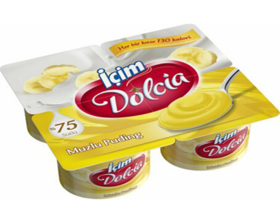 İÇİM DOLCİA 4*100GR MUZ PUDİNG - 2