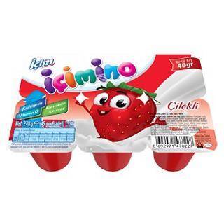 İÇİMİNO 6*40GR ÇİLEK - 5