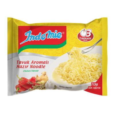 INDOMİA 70GR TAVUK ÇEŞNİLİ NOODLE - 1