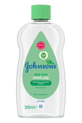JOHNSON BABY YAĞI 300ML ALOE - 2