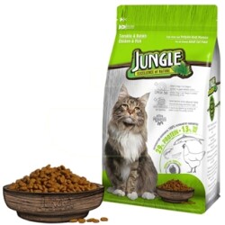 JUNGLE YETİŞKİN KEDİ MAMA 500GR TAVUKLU BALLI - 4