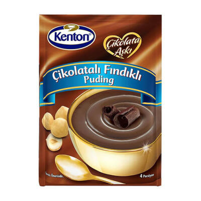 KENTON PUDİNG 100GR ÇİKOLATA AŞKI FINDIK - 1