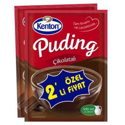 KENTON PUDİNG 2Lİ ÇİKOLATALI - 5
