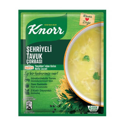 KNOR ÇORBA KLS 58GR ŞEHRİYELİ TAVUK - 1