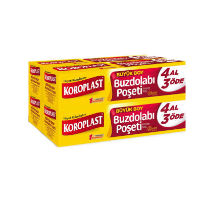 KOROPLAST BUZDOLABI POŞETİ 4 AL 3 ÖDE BÜYÜK - 3