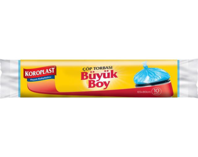 KOROPLAST EKO ÇÖP TORBASI BÜYÜK 10LU - 6
