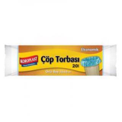 KOROPLAST EKO ÇÖP TORBASI ORTA 15Lİ - 6
