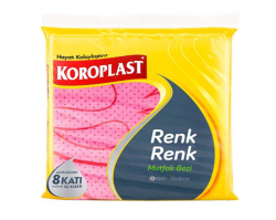 KOROPLAST MUTFAK BEZİ RENKLİ 5Lİ - 6
