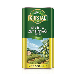 KRİSTAL ZEYTİNYAĞI 500ML RİVİERA TENEKE - 5