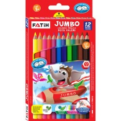 KURU BOYA ÜÇGEN JUMBO 12Lİ FATİH - 6