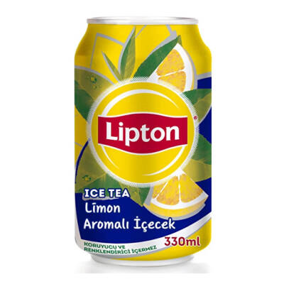 LİPTON İCE TEA 330ML KUTU LİMON(24) - 4