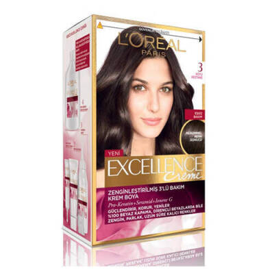 LOREAL SET BOYA 3 KOYU KESTANE - 3