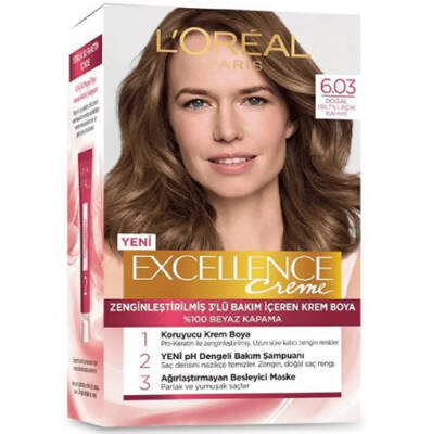 LOREAL SET BOYA 6.03 YOĞUN KOYU KUMRAL - 5