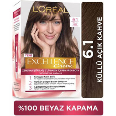 LOREAL SET BOYA 6.1 KOYU KUMRAL KÜLLÜ - 4