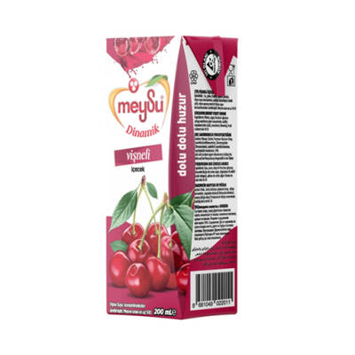 MEYSU M.SUYU DYNAMİC 200ML VİŞNE - 5