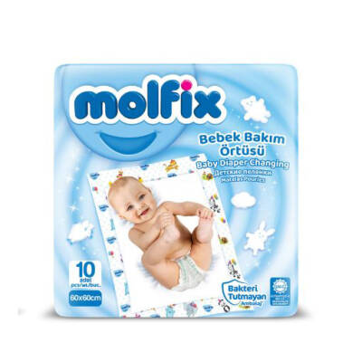 MOLFİX BEBEK BAKIM ÖRTÜSÜ 10LU - 2