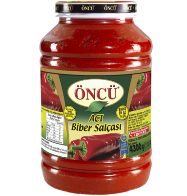 ÖNCÜ BİBER SALÇA 4300GR PET ACI - 6