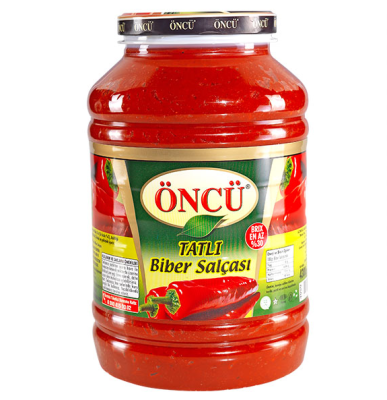 ÖNCÜ BİBER SALÇA 4300GR PET TATLI - 5
