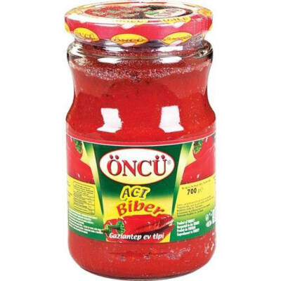 ÖNCÜ BİBER SALÇA 700GR CAM ACI - 1