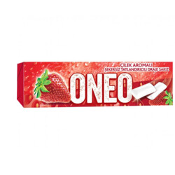 ONEO SAKIZ DRAJE 14GR ÇİLEK AROMA - 3