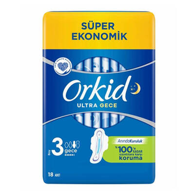ORKİD ULTRA EXTRA 4LÜ GECE 18Lİ - 4
