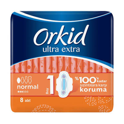 ORKİD ULTRA EXTRA TEKLİ NORMAL 8Lİ - 1