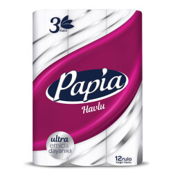PAPİA HAVLU 12 Lİ - PAPIA