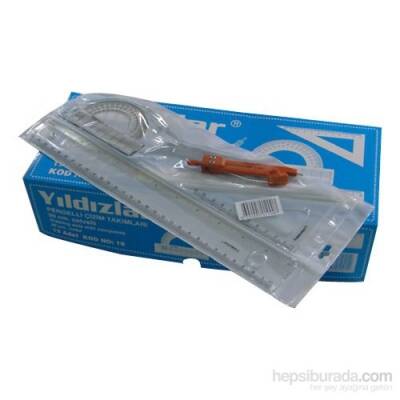 PERGELLİ ÇİZİM TAKIMI 30 CM YILDIZLAR - 5