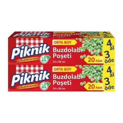PİKNİK 1529 4AL3ÖDE BUZDALAPI POŞETİ ORTA - 4