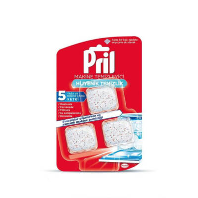 PRİL MAKİNE TEMİZLEYİCİ KAPSÜL 3LÜ - 6