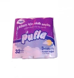 PUFLA TUVALET KAĞIDI 32Lİ - TERRA