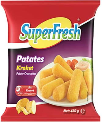 S.FRESH PATATES 450GR KROKET - 6